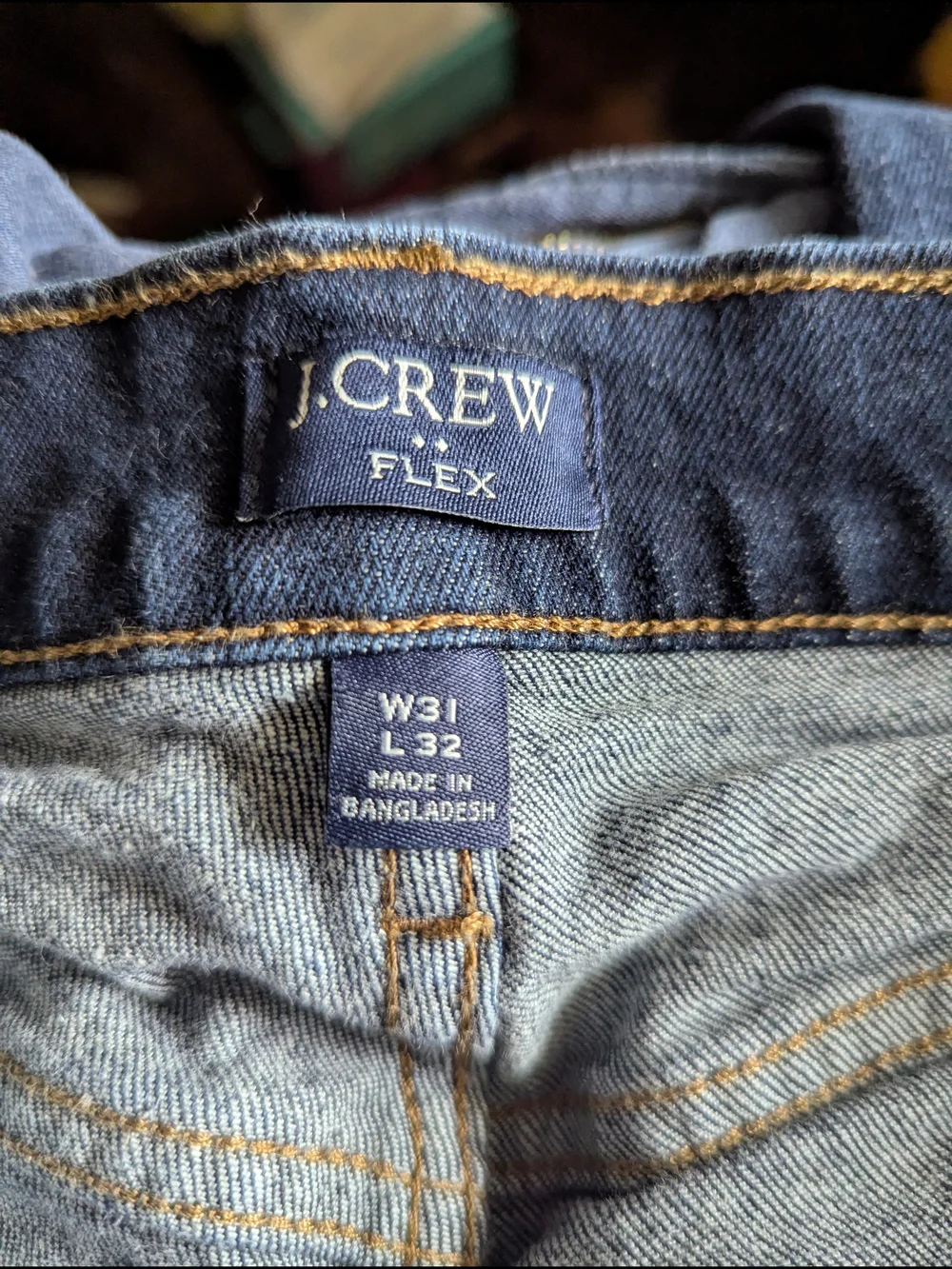 J. Crew Men's Slim Jeans in Dark Indigo